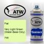 Preview: Fiat, Very Light Green (Water-Base Only), 745: 400ml Sprühdose, von ATW Autoteile West.